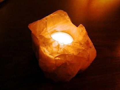 Himalayan Salt Candle Holders