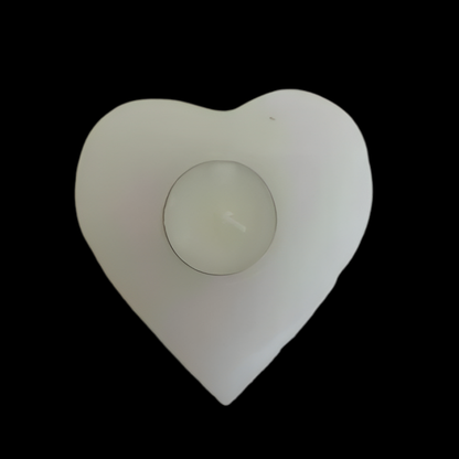 Selenite Crystal Hearts