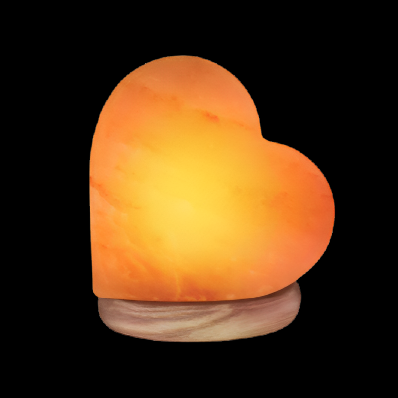 Heart Shaped Salt Lamp