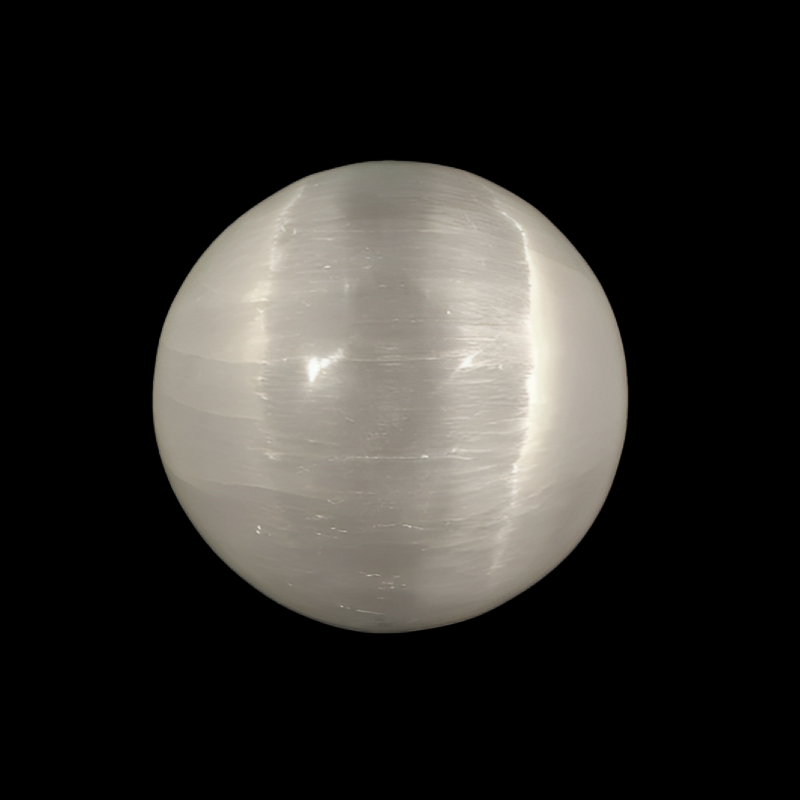 Himalayan Selenite Crystal Sphere