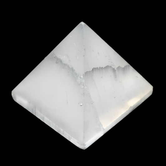 Selenite Crystal Pyramid