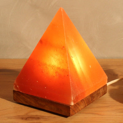 Himalayan Salt Crystal Pyramid