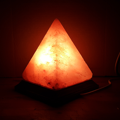 Himalayan Salt Crystal Pyramid